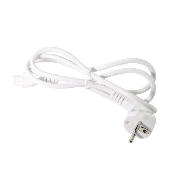 Cable de alimentación EU Plug a IEC C5 - Cable de CA europeo de 2 pines para adaptador de portátil, notebook, proyector, conector Cloverleaf de 2.5A 250V