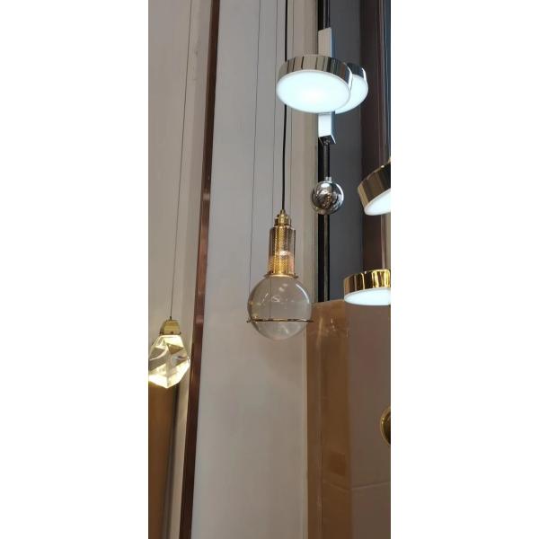 Modern Designer Lamp Decorative Indoor Crystal Suspension Light Pendant Lamp