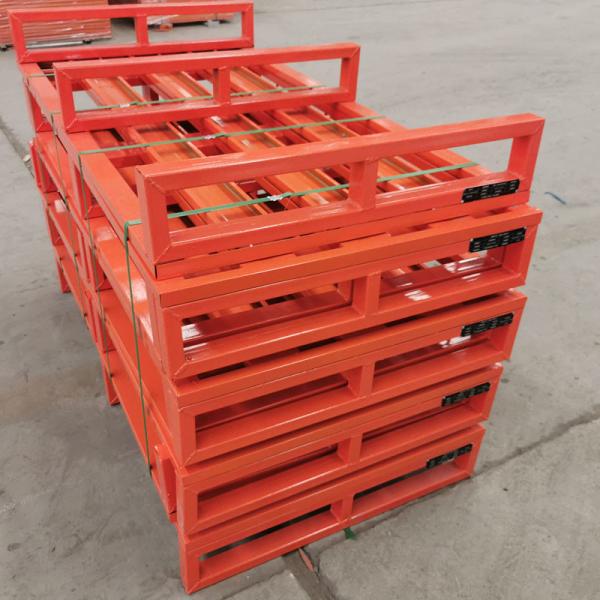 Heavy Duty Warehouse Steel Pallet 500-4000kg Load Capacity