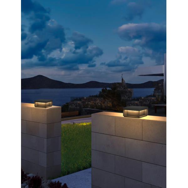 3000K легкие устанавливают свет штендера нержавеющей стали солнечный, света СИД столбцов на открытом воздухе солнечные