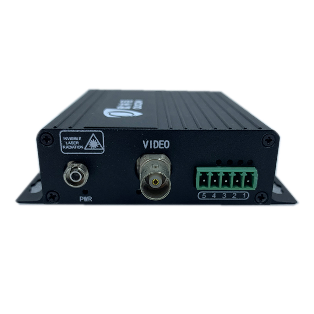 1 канал аналоговый видеомагнитофон RS485 Конвертер медиа-волокна 720P DC5V
