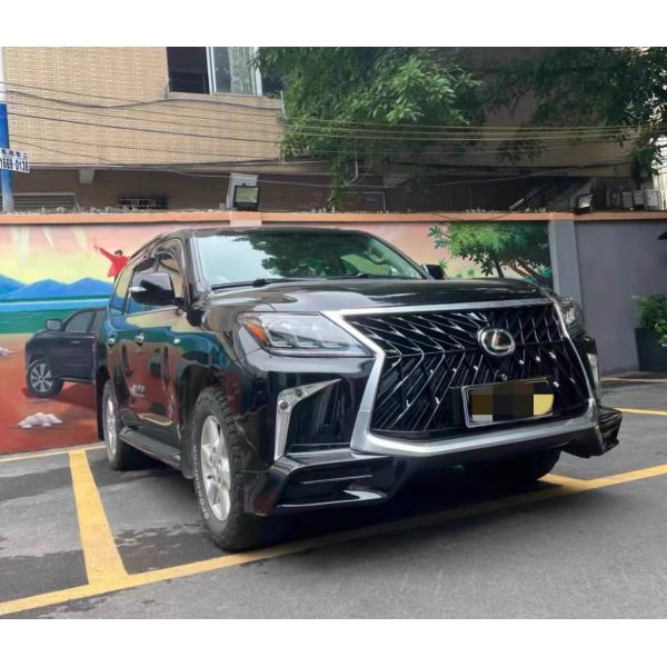 Upgraded Old To New Body Kit Front Bumper And Grill For Lexus lx570 2008-2015 Upgrade To 2018 Model