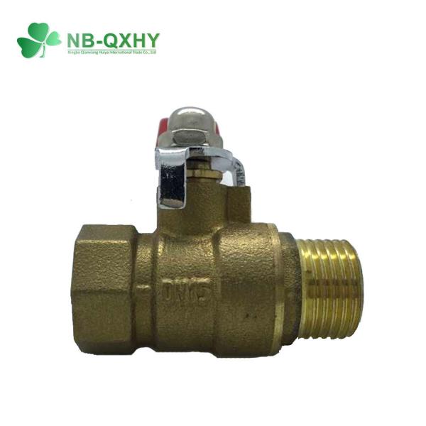 Male/Female Thread 1/2-4 Brass Ball Valve for Water Supply in Industry