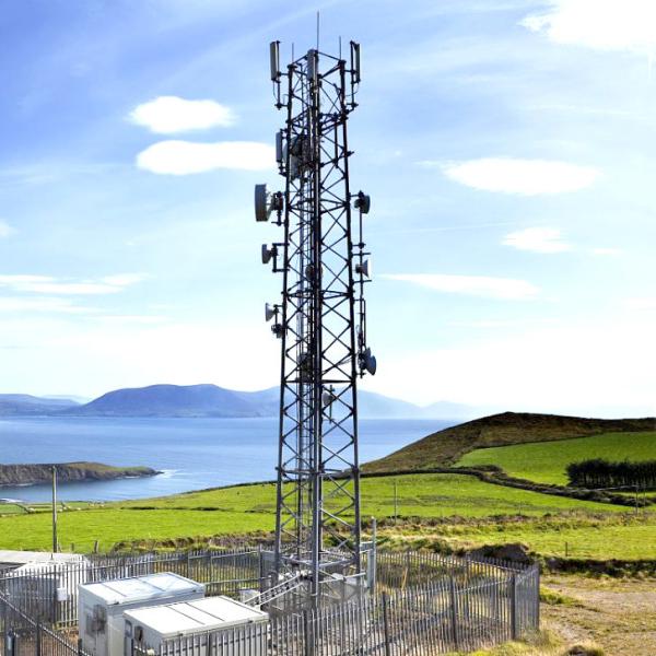 Heavy Duty Transmission Steel Tower Pile Foundation Lattice Structure Telecom Tower