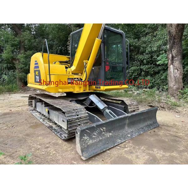 Used Mini Excavator Komatsu PC70 with 700 Working Hours and Original Hydraulic Cylinder