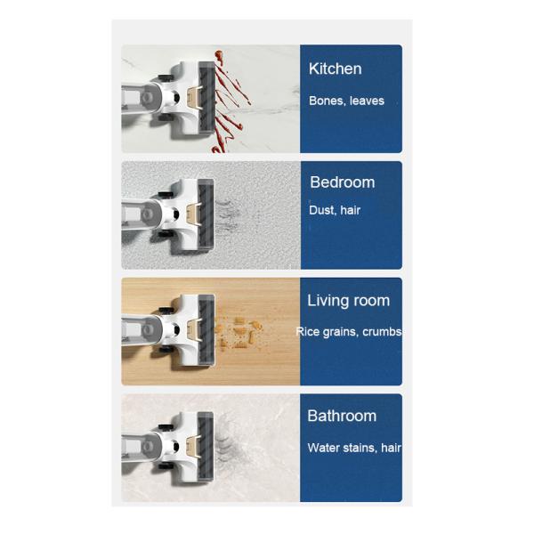 Многоповерхностное очищение влажное и сухое перезаряжаемое пылесос с индивидуальным цветом