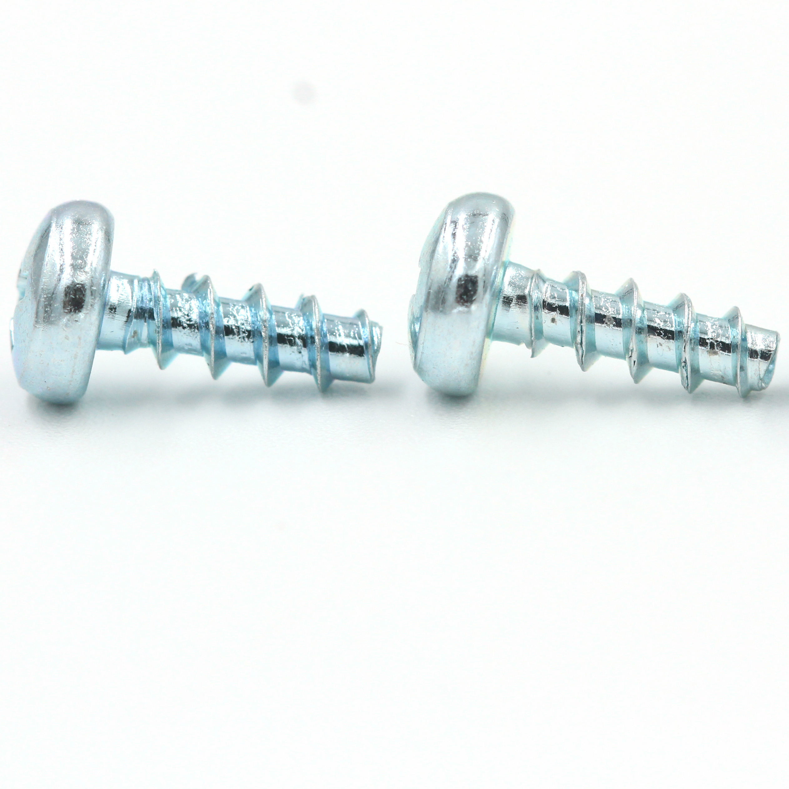 Blue Zinc Stainless Steel Phillips Round Pan Head Self-tapping Thread Forming Screw for Plastic