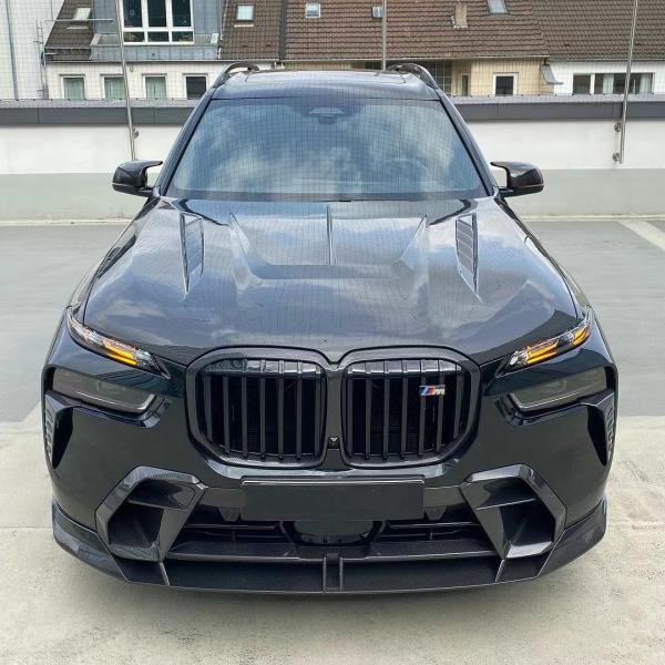 For BMW X7 Carbon Fiber Hood  X7 Upgraded LD-style Carbon Fiber Hood Engine Cover Body Kit