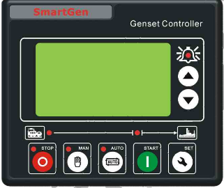 3 Phase 4 Wire Generator Auto Start Controller With Flame Retardant Abs Shell
