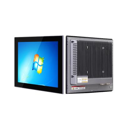 IP65 21.5 Inch Vandal-Proof Rugged PC for Windows Linux All in One Touch Screen Embedded Industrial AIO Panel PC