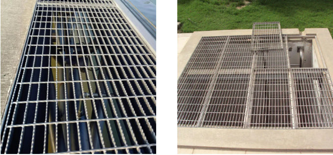 Stainless Steel Bar Grating with Customizable Sizes Optimal Drainage and Lightweight Design for Industrial Walkways