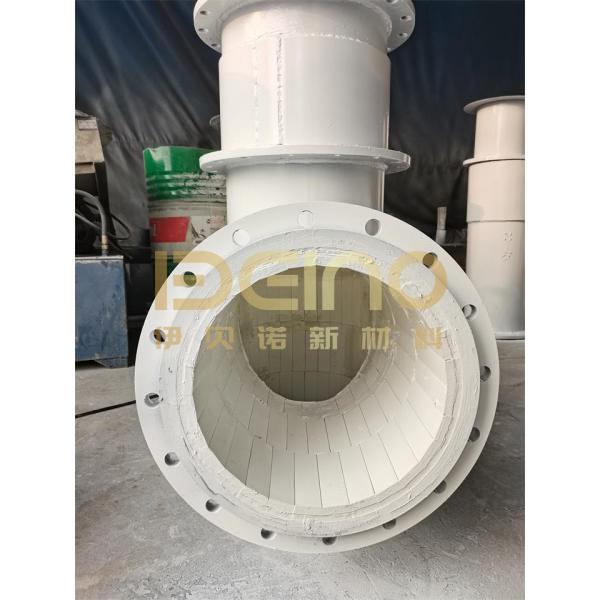 Tubería cerámica revestida resistente al desgaste