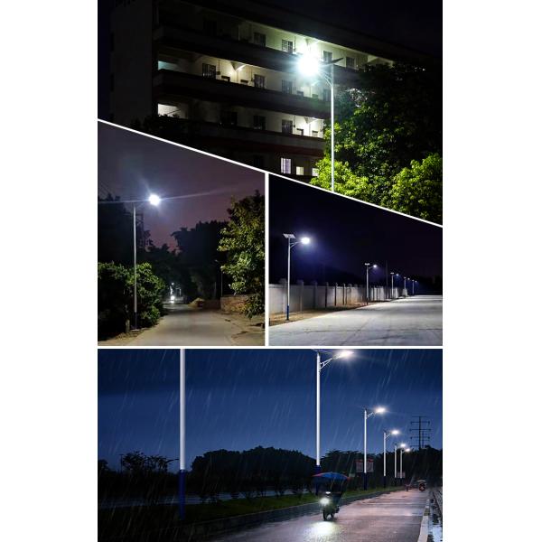 Outdoor Solar Light 100w Integrated Waterproof IP65 Sensor LED Solar Street Light