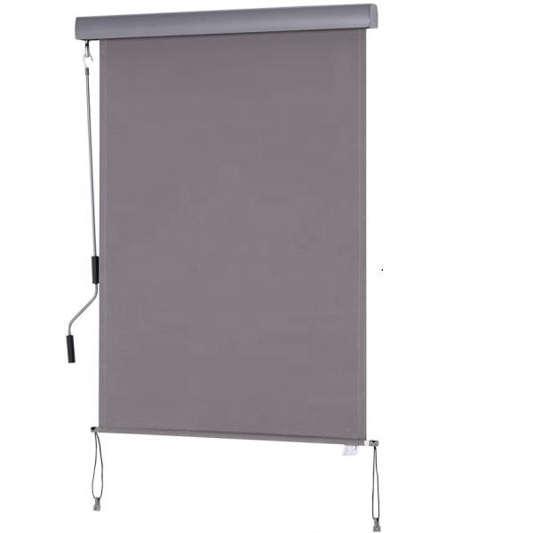 Outdoor Roller Blind Screen Shade Awning with Powder Coating Sail Finishing 160*250cm