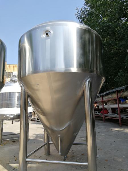Vertical 1000 Liters Beer Fermentation Tank Home Brew Fermenter For Brewery