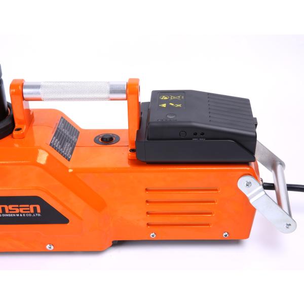 DC 24V 10 Ton Hydraulic Jack With Rear Handle , Hydraulic Jack For Truck