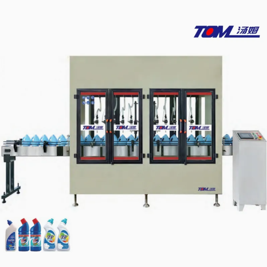 500ml-3000ml Eco Friendly Toilet Cleaner Filling Machine For Retail