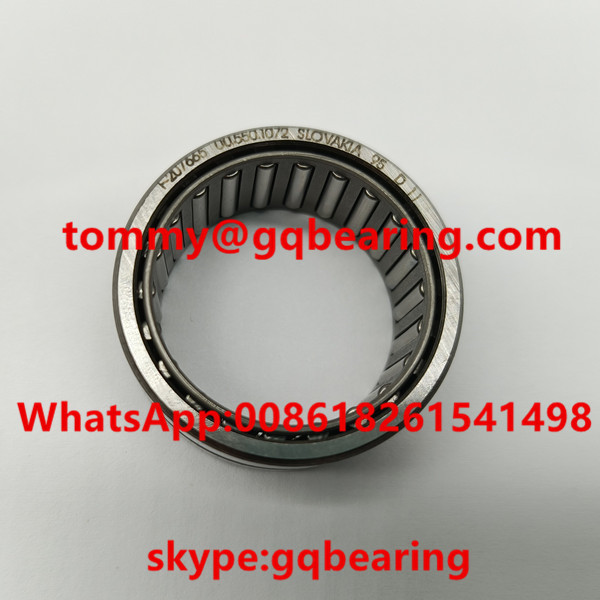 F-207665. РНК игловой роликовый подшипник 55 мм*72 мм*30 мм Gcr15 Сталь без уплотнений 0,3 кг