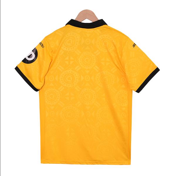 Wolves 2025-2026 Home Jersey - Breathable Polyester Football Shirt