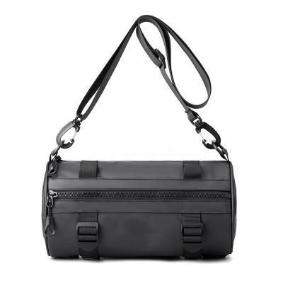 Men's And Women's Barrel Shaped Drum Bag Waterproof Crossbody Bag Custom Design