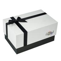 Boîte d'emballage cadeau en carton blanc rigide Boîte cadeau tasse à café avec plateau d'insert en mousse