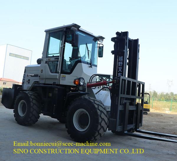 caminhão de empilhadeira 3.5T diesel de 3000mm para canteiros de obras urbanos