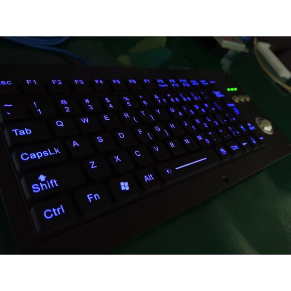 Клавиатура IK10 силикона USB ключей мыши 75 трекбола