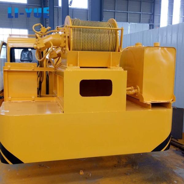 Telescopic Boom Marine Deck Crane 1 - 25 Tons Capacity For Boat Lifting