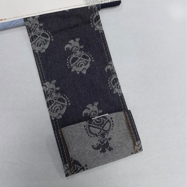 Special Design Jacquard Denim Fabric Dark Blue 10oz 180cm Full Width For Jeans Or Jacket