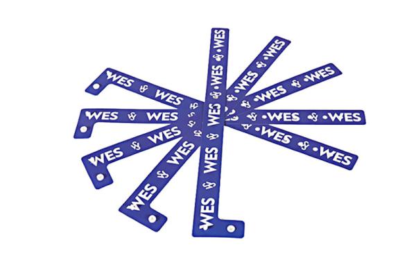 Waterproof Vinyl Custom Plastic Bracelets Imprinted Logo For Waterpark