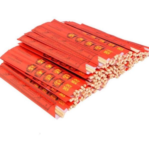 Palillos chinos de bambú personalizados de 20 cm desechables ecológicos aptos para alimentos