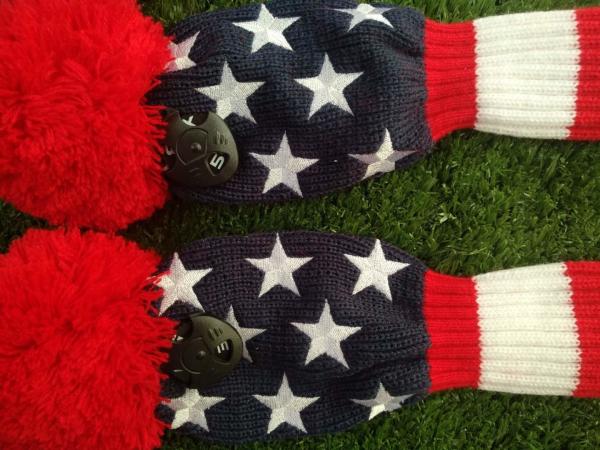 knitted head cover , golf knitted head cover , golf head cover  , head cover