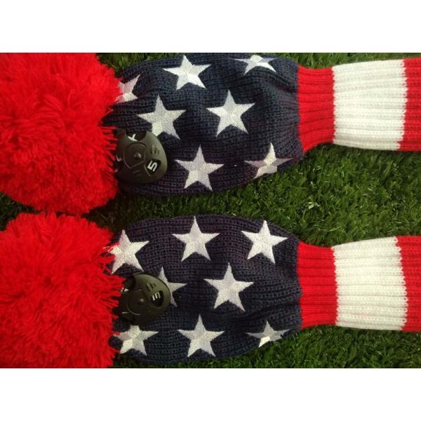 knitted head cover , golf knitted head cover , golf head cover  , head cover