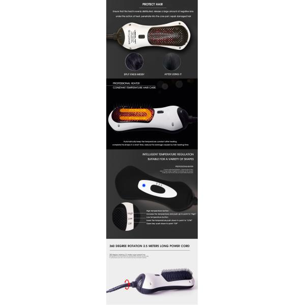 Multi Function Home Beauty Machine Far Infrared Hair Dryer Brush 100-240v