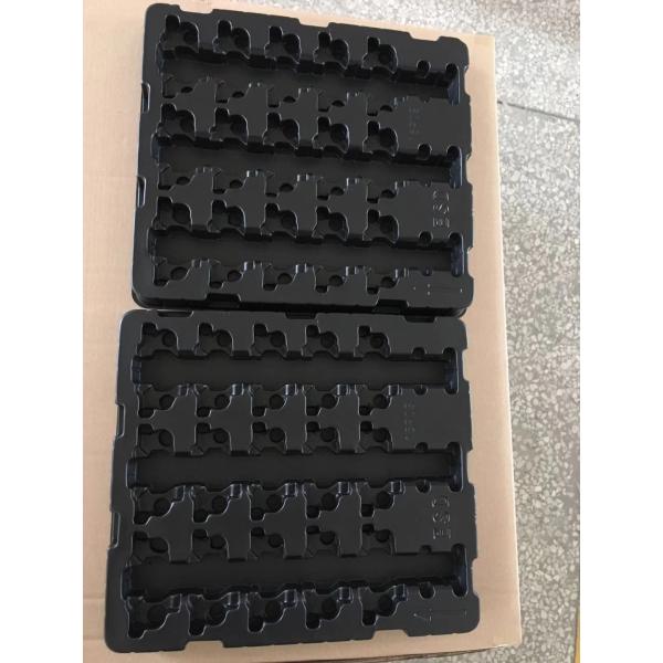 PS / PET / PP Environmentally Blister Packaging Box For Electronic Components