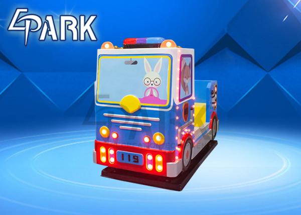 180KG Kiddy Ride Machine Fire Car Shooter Game Mp3 2 Players Swing Car