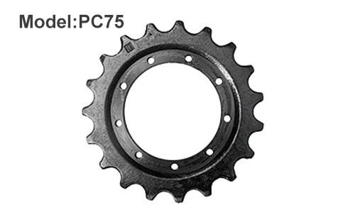 PC75 Excavator Drive Sprocket  8-Bolt Lug Pattern