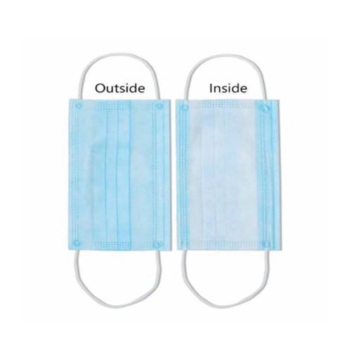 Medical three-layer PP Non-Woven Fabric Surgical Earloop Face Mask