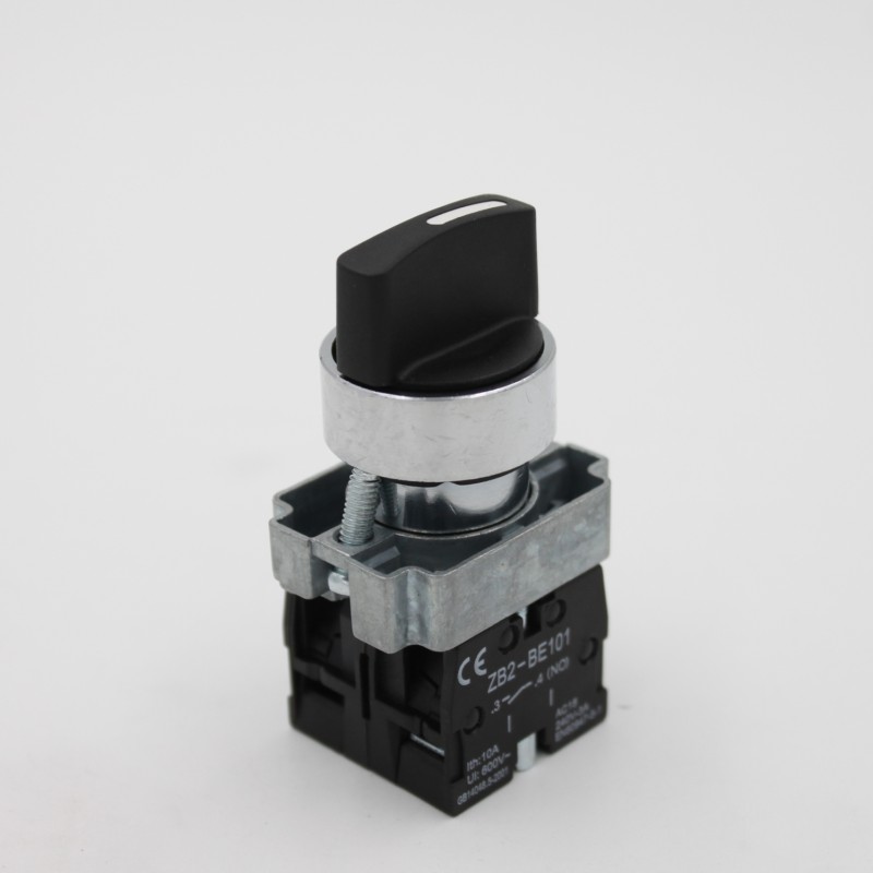 3 Position Selector Push Button Switch XB2-BD53 with 22mm Selector Switch Max. Current 10A