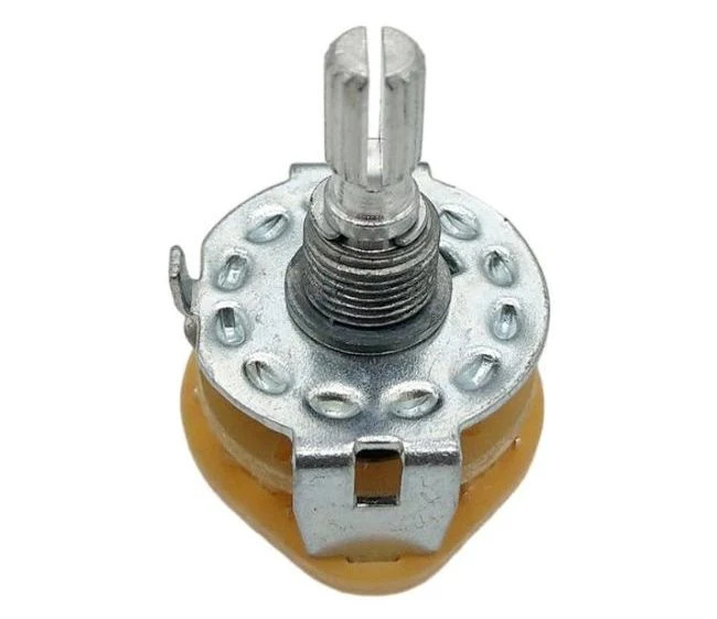 4 полюс 5 положение вращающийся переключатель RS25-1-12 вал 500V 50-60Hz 1 минуты вращающийся переключатель выбора напряжения