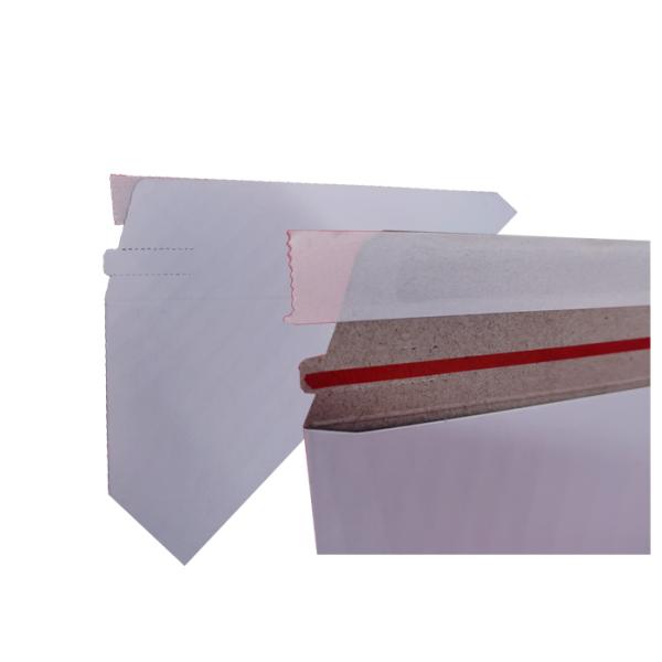 Bend Resistant Eco Friendly Rigid Mailers 6x8 Stay Flat Mailers For Shipping