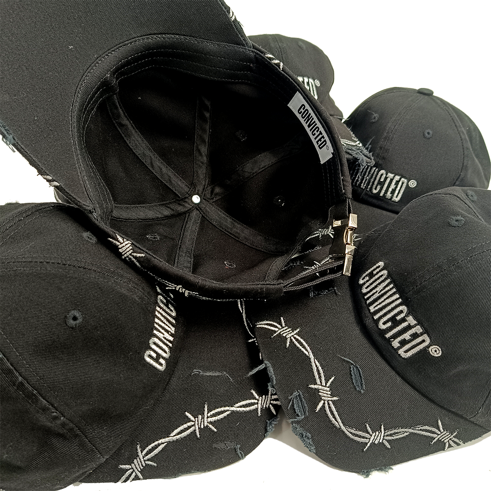 Distressed Washed Cotton Dad Hats Adjustable