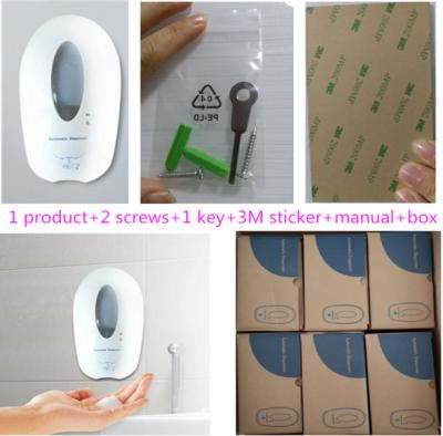 Distribuidor automático do sabão de Touchless do gel líquido da espuma para hotéis da estrela, hospitais