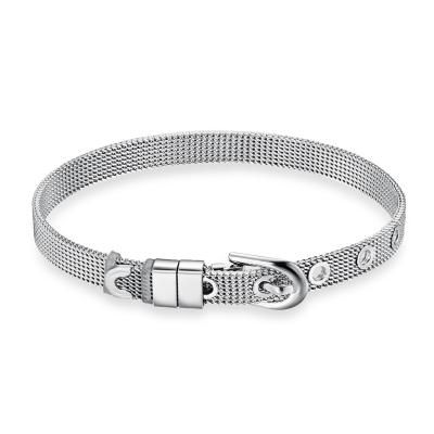 Vintage Fashion Men Jewelry Silver Stainless Steel Bracelets