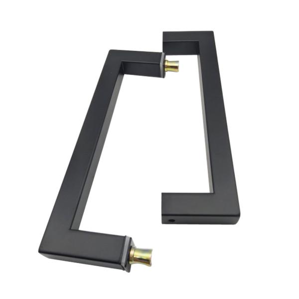 Modern 8 polegadas 200mm H porta de chuveiro manobra para porta de vidro em SS304 acabamento polaco