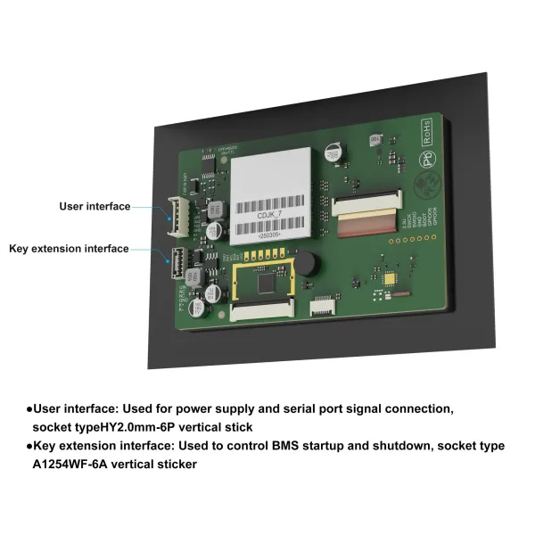 Jikong V19 Smart 4.3 Inch Touch Screen Display Jkbms