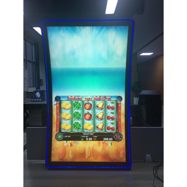 Industrial 43'' J Type LED Halo Curved Touchscreen Gaming Monitor All-in-One PCAP