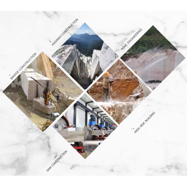 22kw Diamond Wire Saw Machine for Stone Quarrying Marble Granite and Concrete Cutting