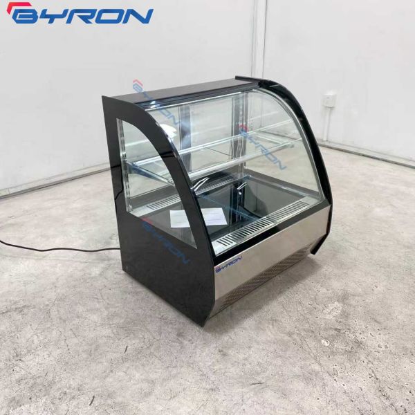 Stainless Steel Cake Display Cabinet Pastry Commercial Cake Display Fridge