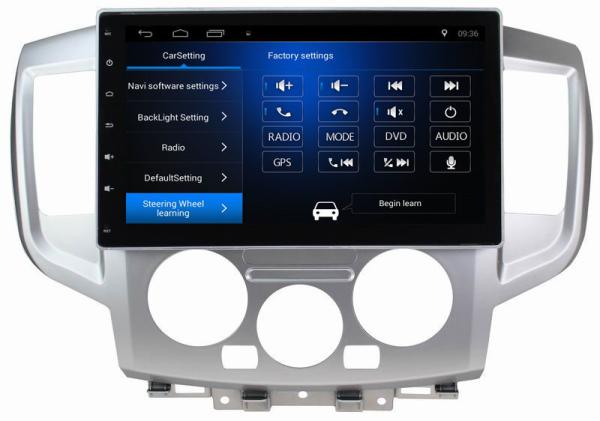 Ouchuangbo car dvd multimedia stereo android 8.1 for Nissan NV200 support gps bluetooth 3g wifi 4*45 Watts